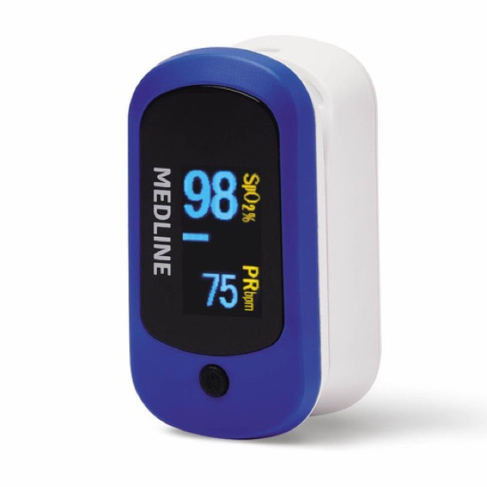 Medline finger pulse oximeter NEW with Lanyard